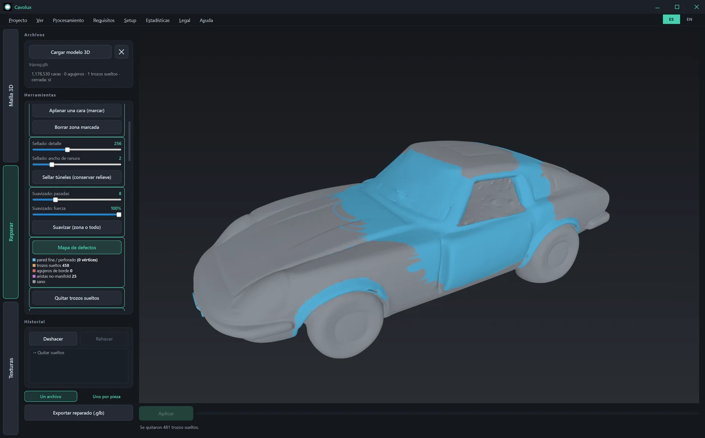 Reparar — Cavolux